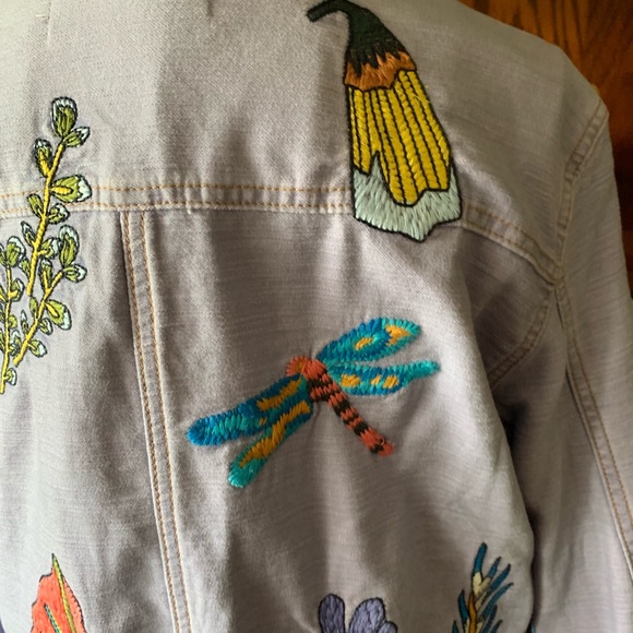 Anthropologie Embroidered Jacket - Picture 6 of 8